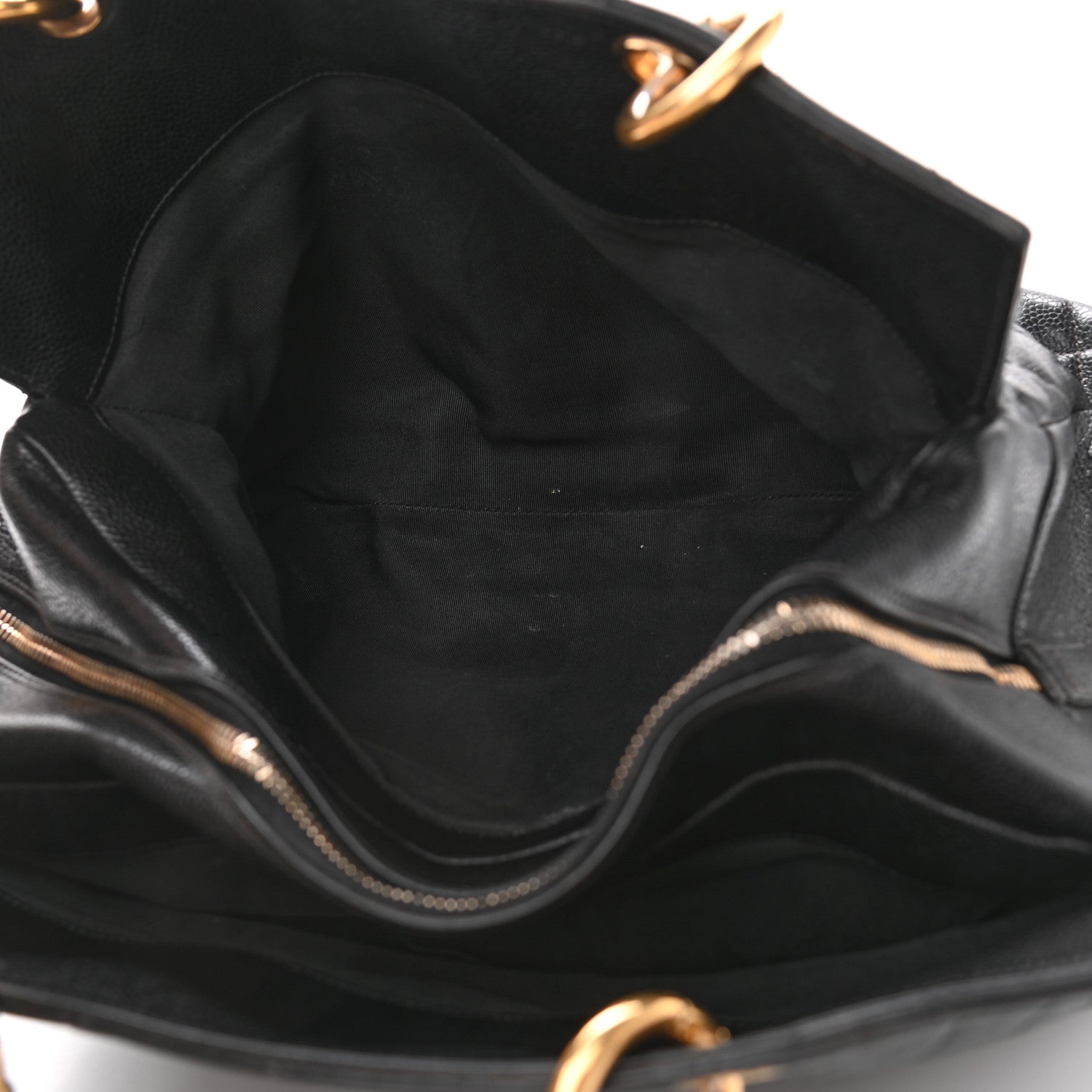 Chanel Caviar Quilted Grand Timeless Tote GTT Black 5 of 13