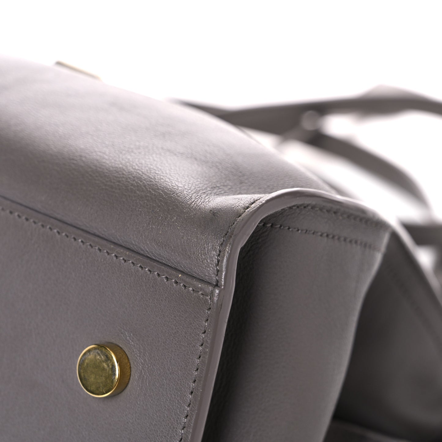 Smooth Calfskin Small Cabas Monogram Fog