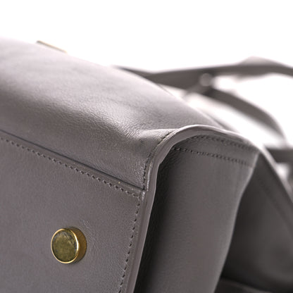 Saint Laurent Smooth Calfskin Small Cabas Monogram Fog 7 of 21