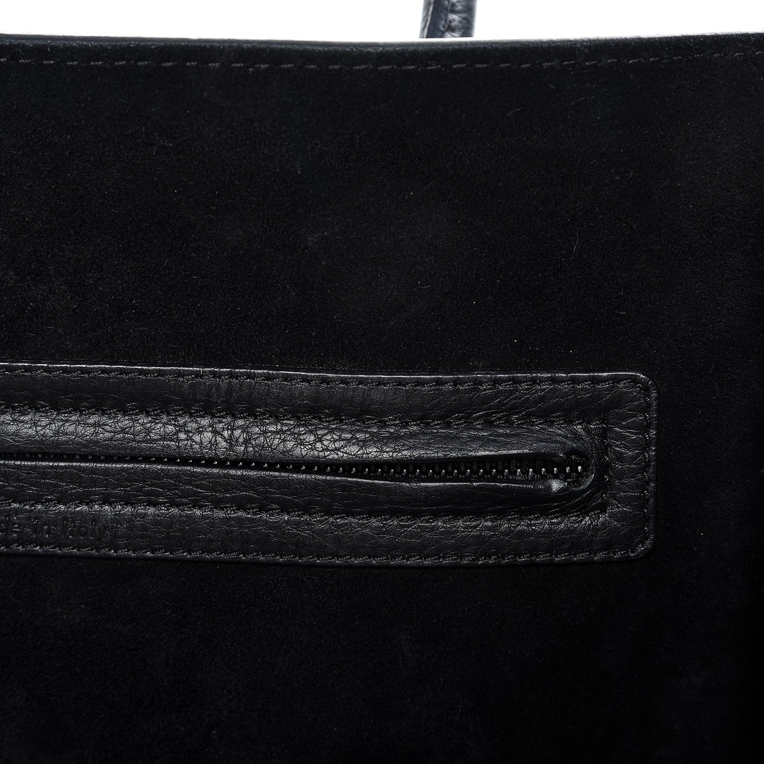 Celine Supple Calfskin Medium Phantom Luggage Black 8 of 14