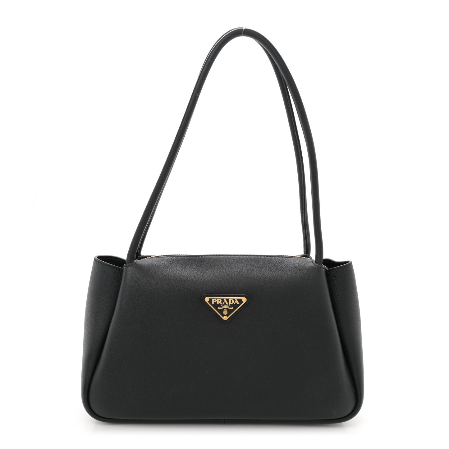 Soft Calfskin Medium Darling Shoulder Bag Black