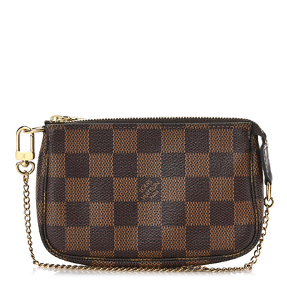 Louis Vuitton Damier Ebene Mini Pochette Accessories 1 of 9
