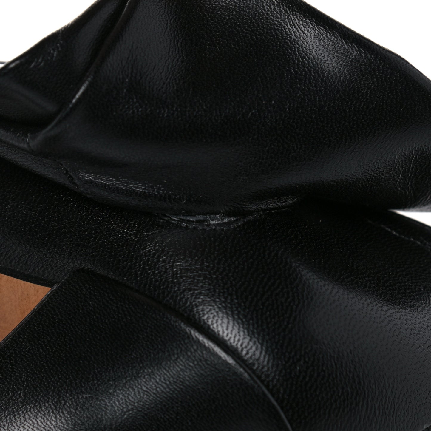 Nappa Bow Pointed Toe 85mm Pumps 38 Black