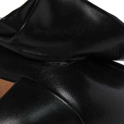 Valentino Garavani Nappa Bow Pointed Toe 85mm Pumps 38 Black 10 of 16