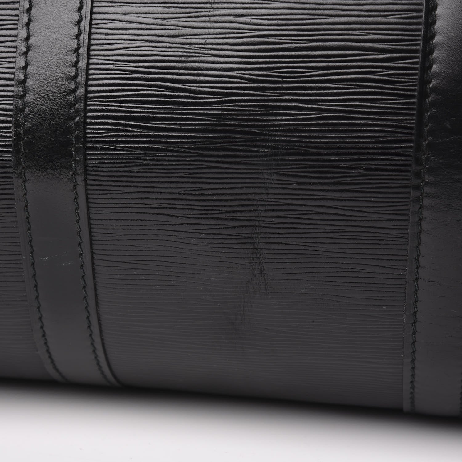 Louis Vuitton Epi Keepall 55 Black 10 of 15
