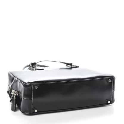 Prada Vitello Box Bauletto Black 4 of 11