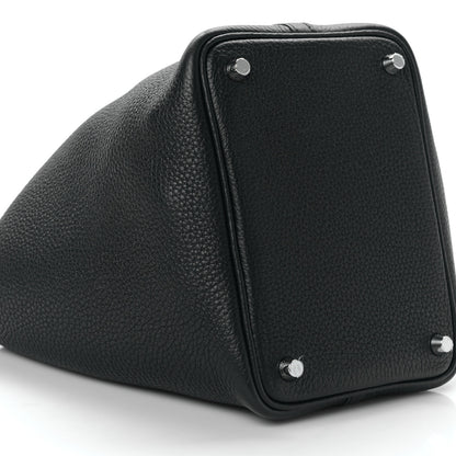 Hermes Taurillon Clemence Picotin Lock 18 PM Black 7 of 8