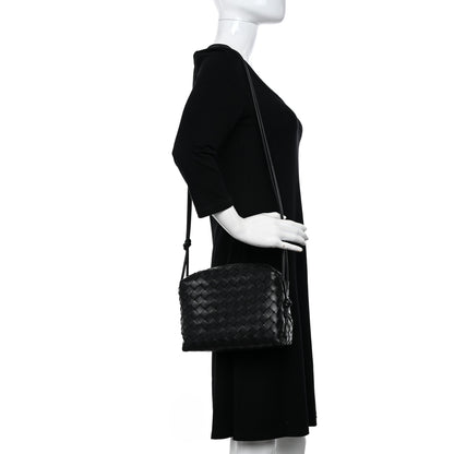Bottega Veneta Nappa Intrecciato Medium Loop Camera Bag Black 2 of 10