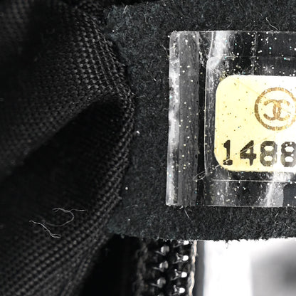 Chanel Caviar Half Moon Wallet On Chain WOC Black 8 of 11