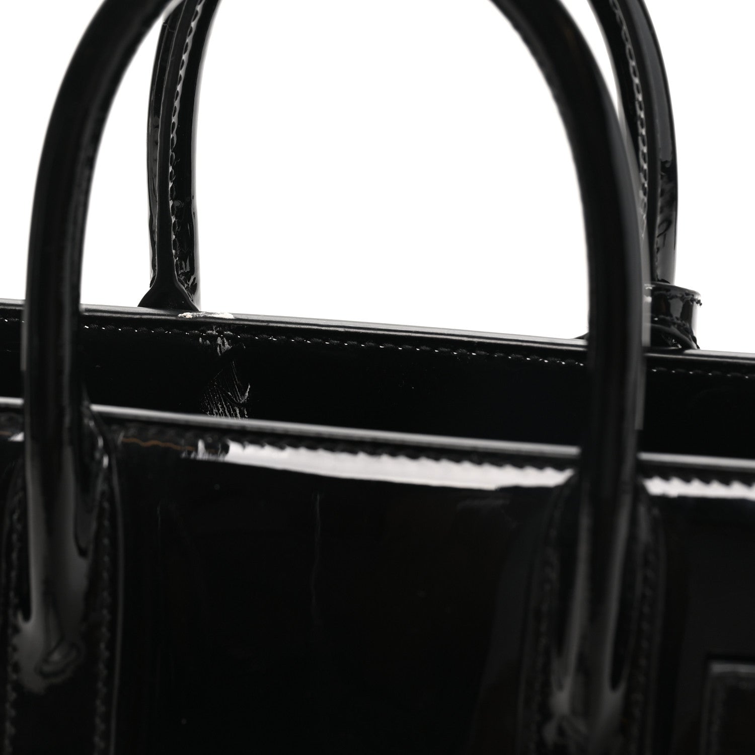 Saint Laurent Patent Nano Sac de Jour Black Black 10 of 10