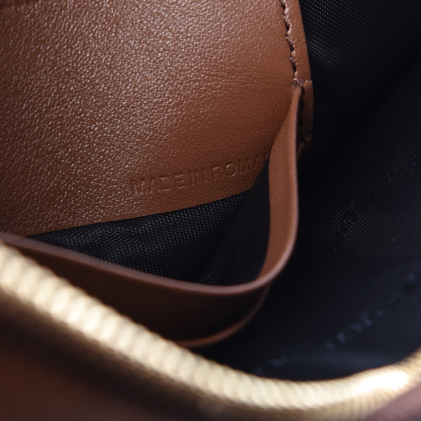 House Check Derby Peyton Crossbody Clutch Bag Tan
