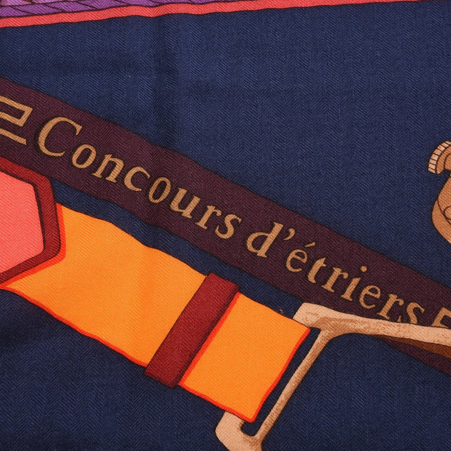 Cashmere Silk Concours D'Etriers Shawl 140