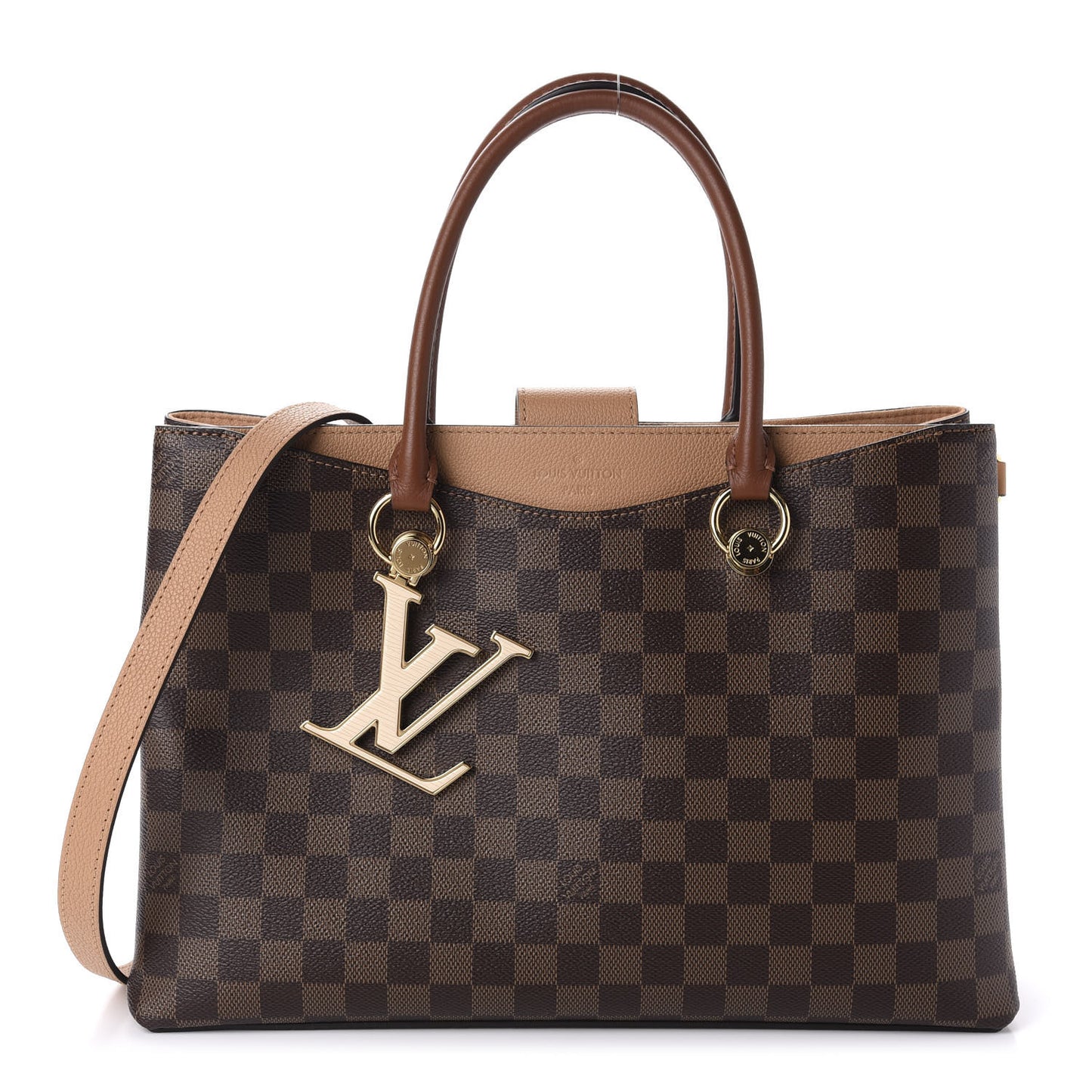 Damier Ebene LV Riverside Creme