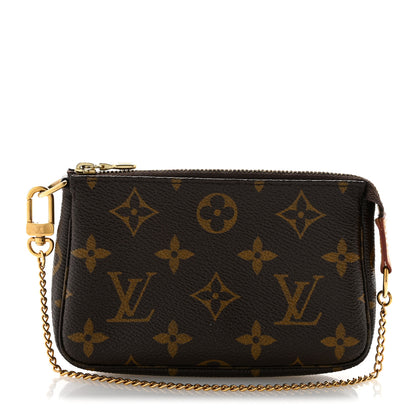 Louis Vuitton Monogram Mini Pochette Accessories 1 of 9