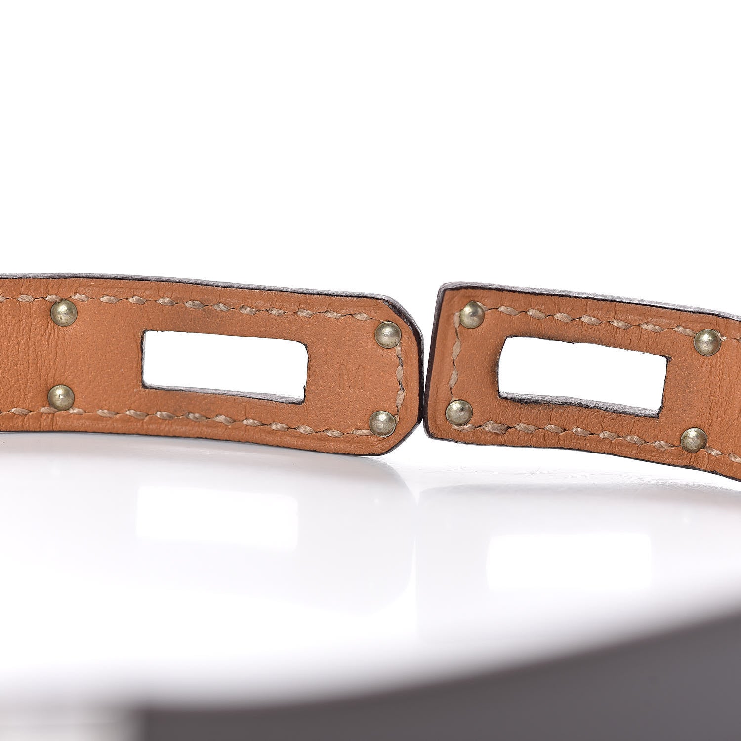 Hermes Swift Kelly Double Tour Bracelet M Etain 5 of 7