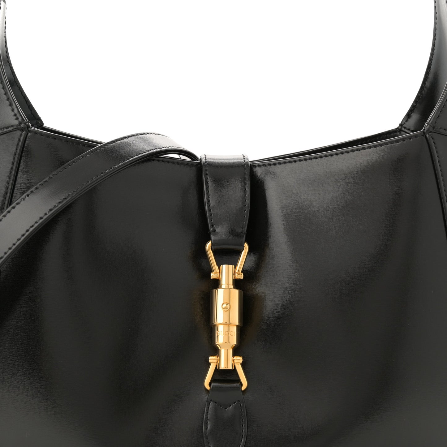 Boarded Dyana Lux Calfskin Medium Jackie 1961 Hobo Black