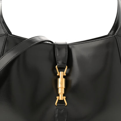 Gucci Boarded Dyana Lux Calfskin Medium Jackie 1961 Hobo Black 8 of 11