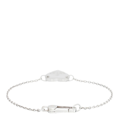 Gucci Sterling Silver Trademark Heart Bracelet 2 of 3