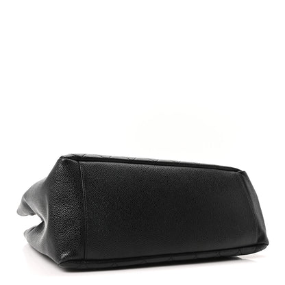 Chanel Caviar Quilted Grand Shopping Tote GST Black 4 of 10