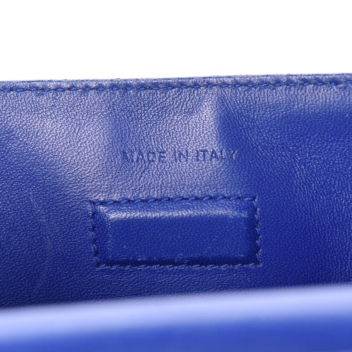 Christian Dior Bullcalf Medium Diorever Flap Yves Klein Blue 7 of 17