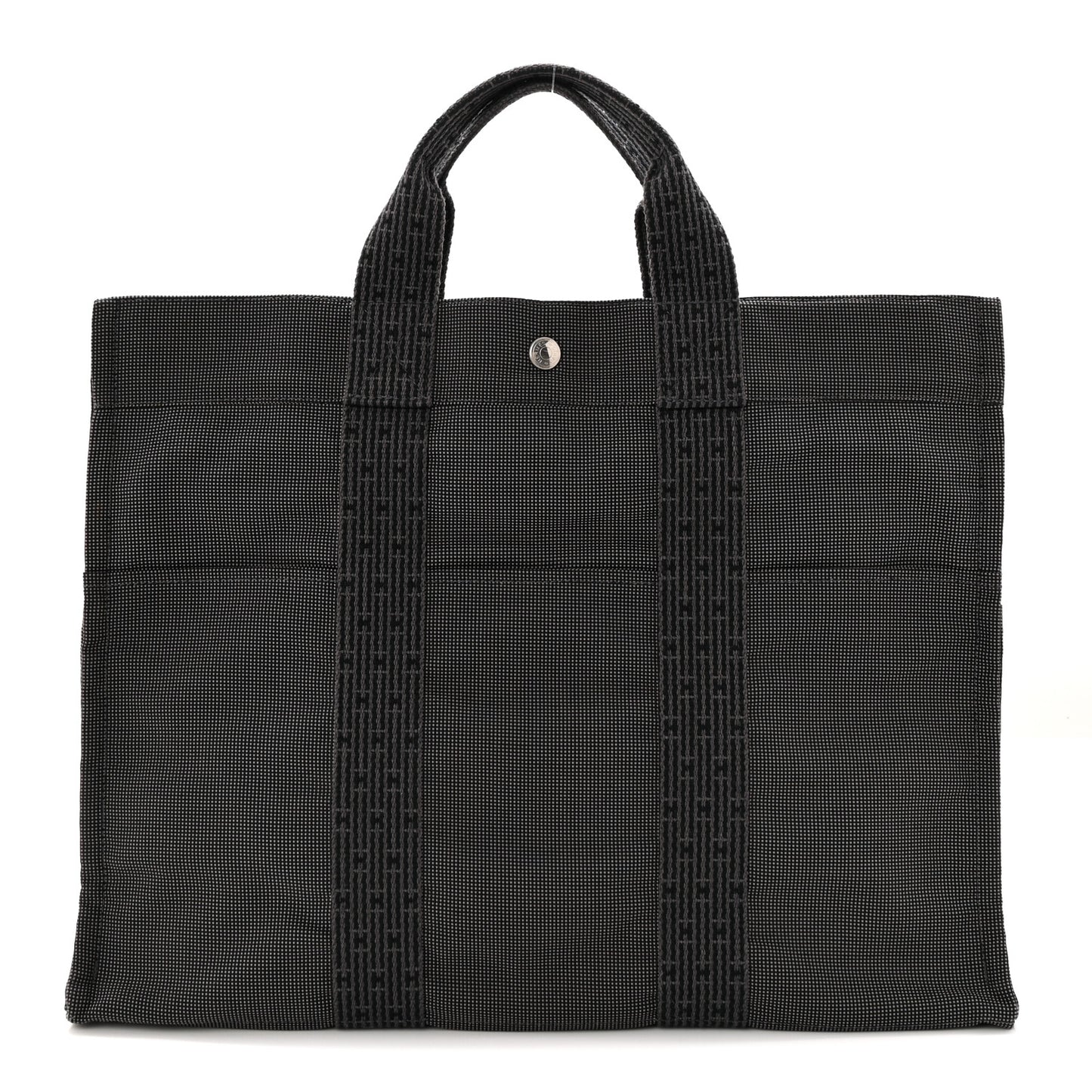 Canvas Herline MM Tote Grey