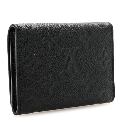 Louis Vuitton Empreinte Business Card Holder Black 3 of 7