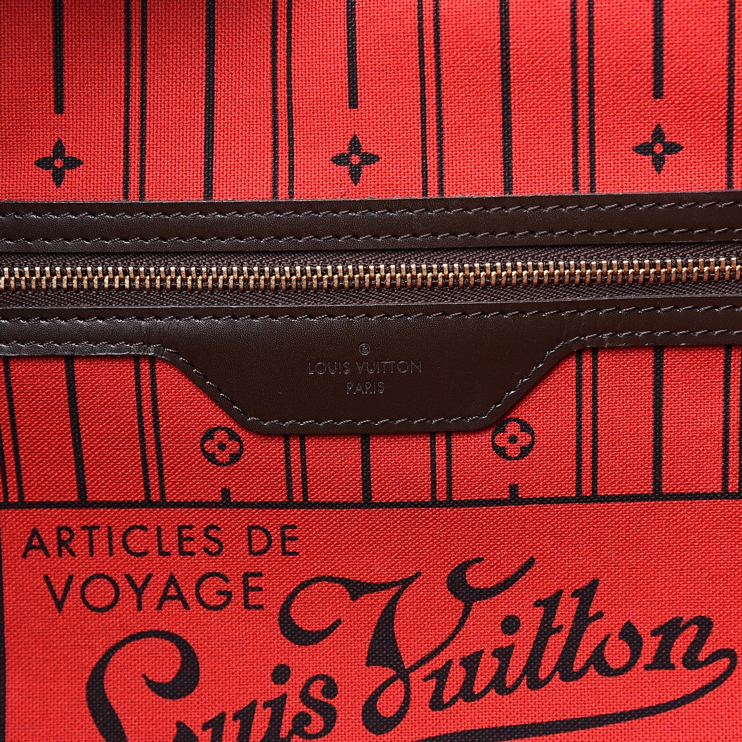 Louis Vuitton Damier Ebene Neverfull GM 5 of 13