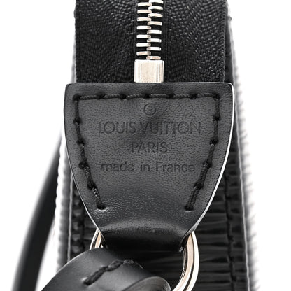 Louis Vuitton Epi Pochette Accessories NM Black 6 of 10
