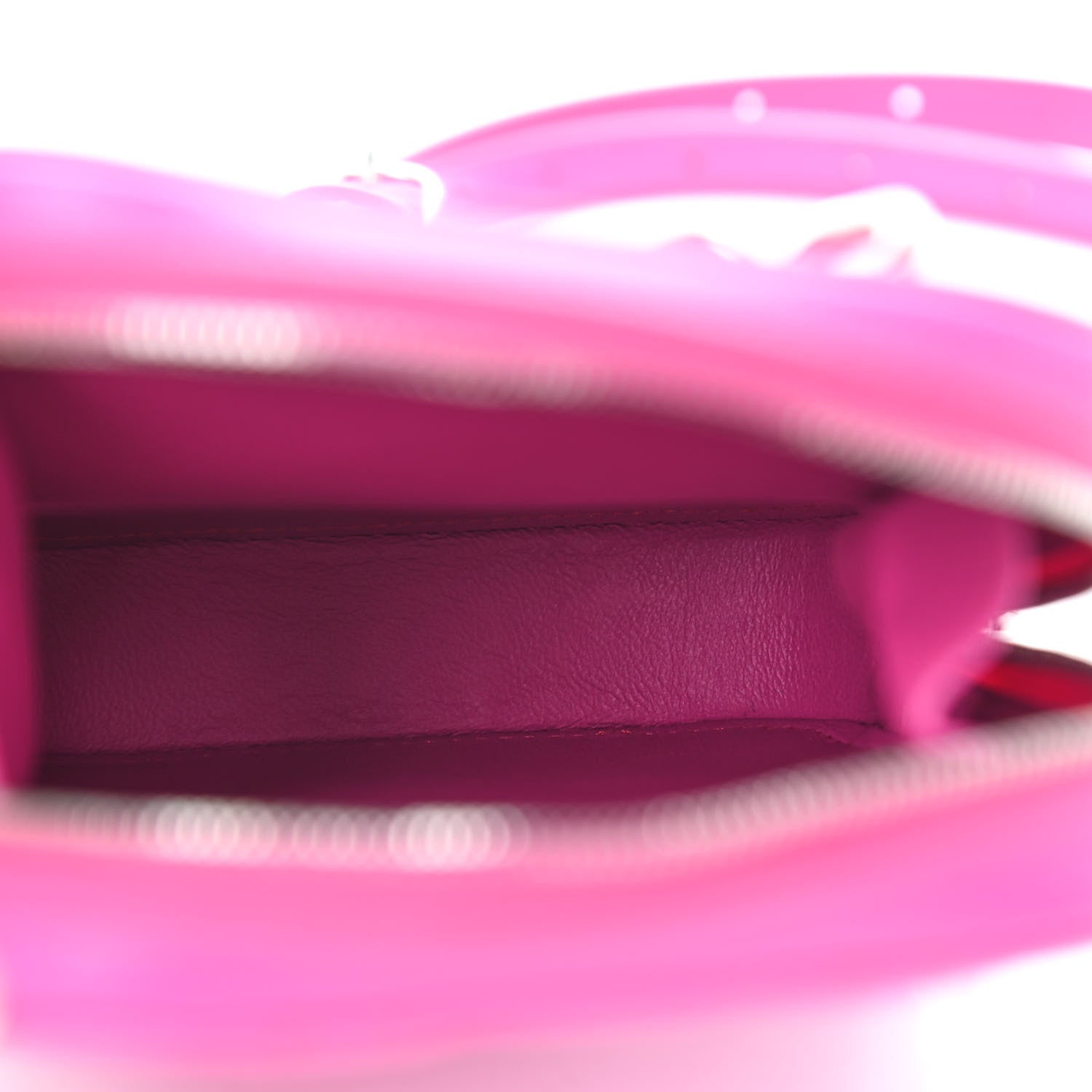 Balenciaga Calfskin Quilted Touch B Phone Holder Bag Fuchsia 5 of 9