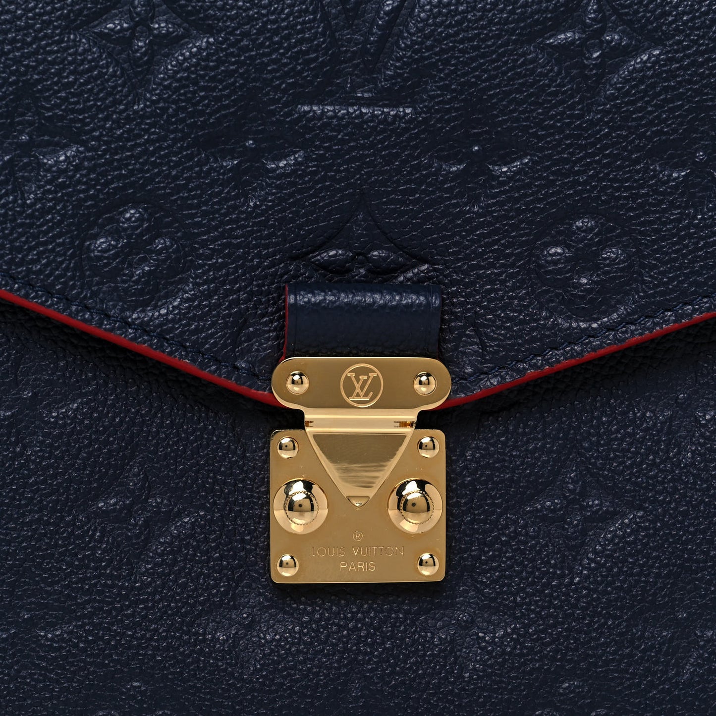 Empreinte Pochette Metis Marine Rouge