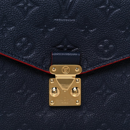 Louis Vuitton Empreinte Pochette Metis Marine Rouge 7 of 12