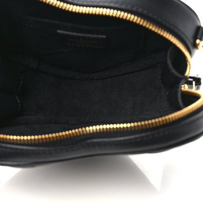 Louis Vuitton LOUIS VUITTON Calfskin New Wave Heart Bag Black 5 of 12
