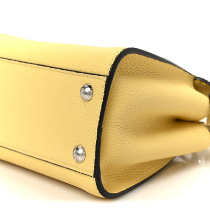 Fendi Cuoio Romano Sellerissima Mini Peekaboo Iconic Satchel Sorbetto 12 of 13