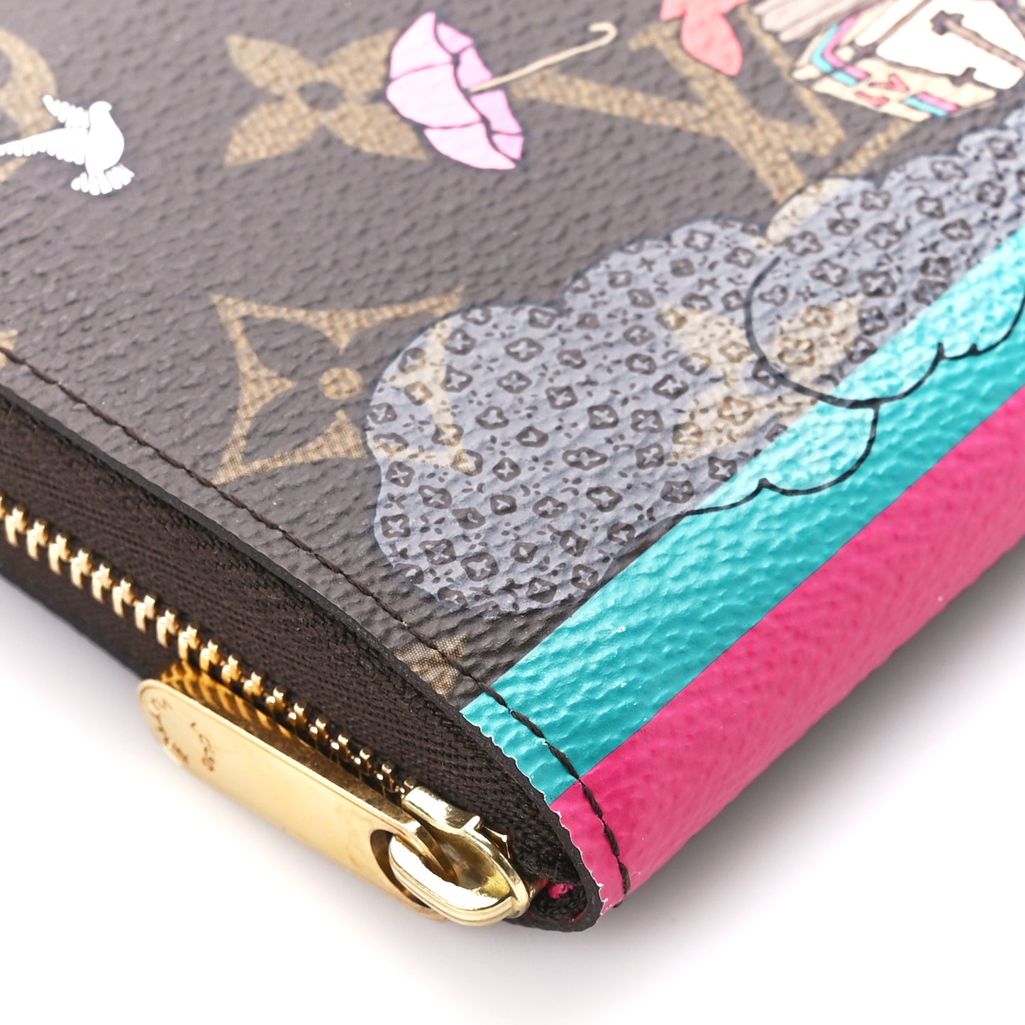 Monogram 2015 Christmas Animation Zippy Coin Purse