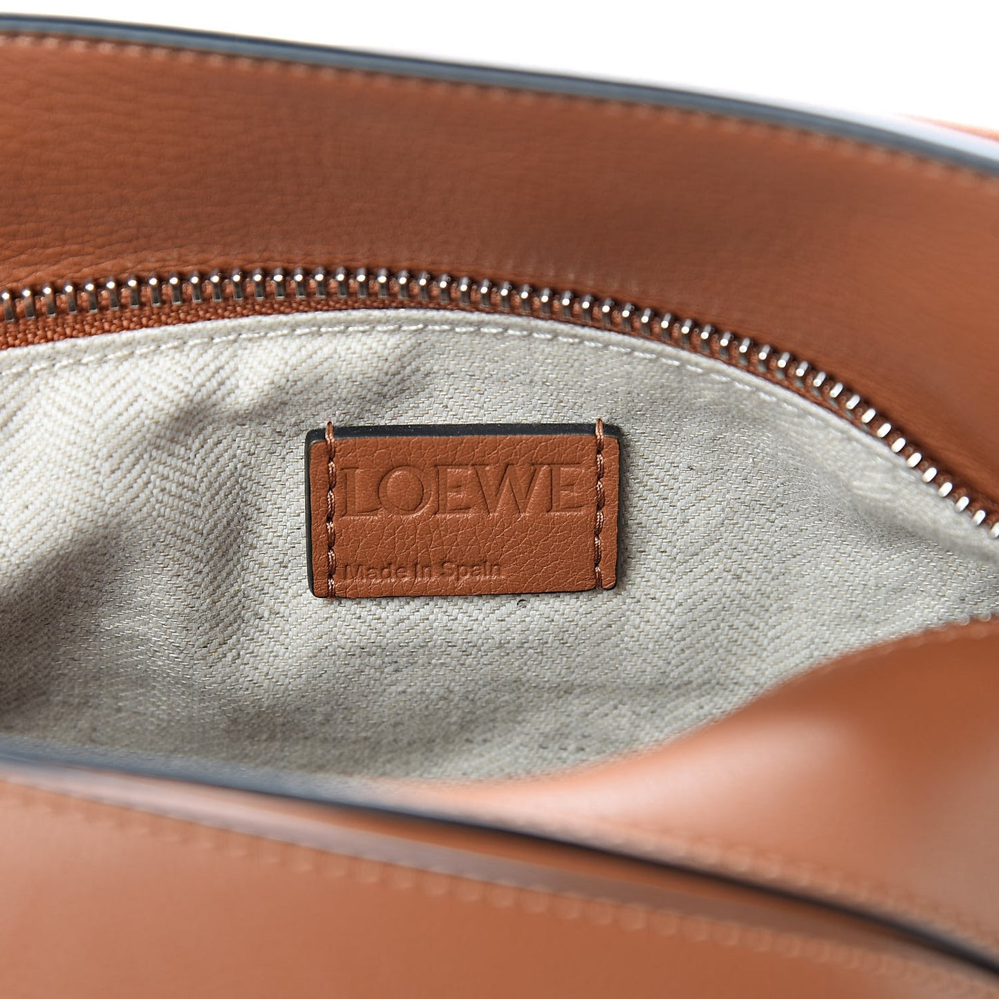 Calfskin Small Puzzle Bag Tan