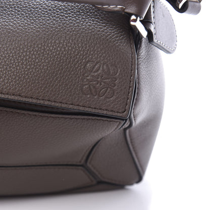 Loewe Calfskin Small Puzzle Bag Dark Taupe 9 of 10