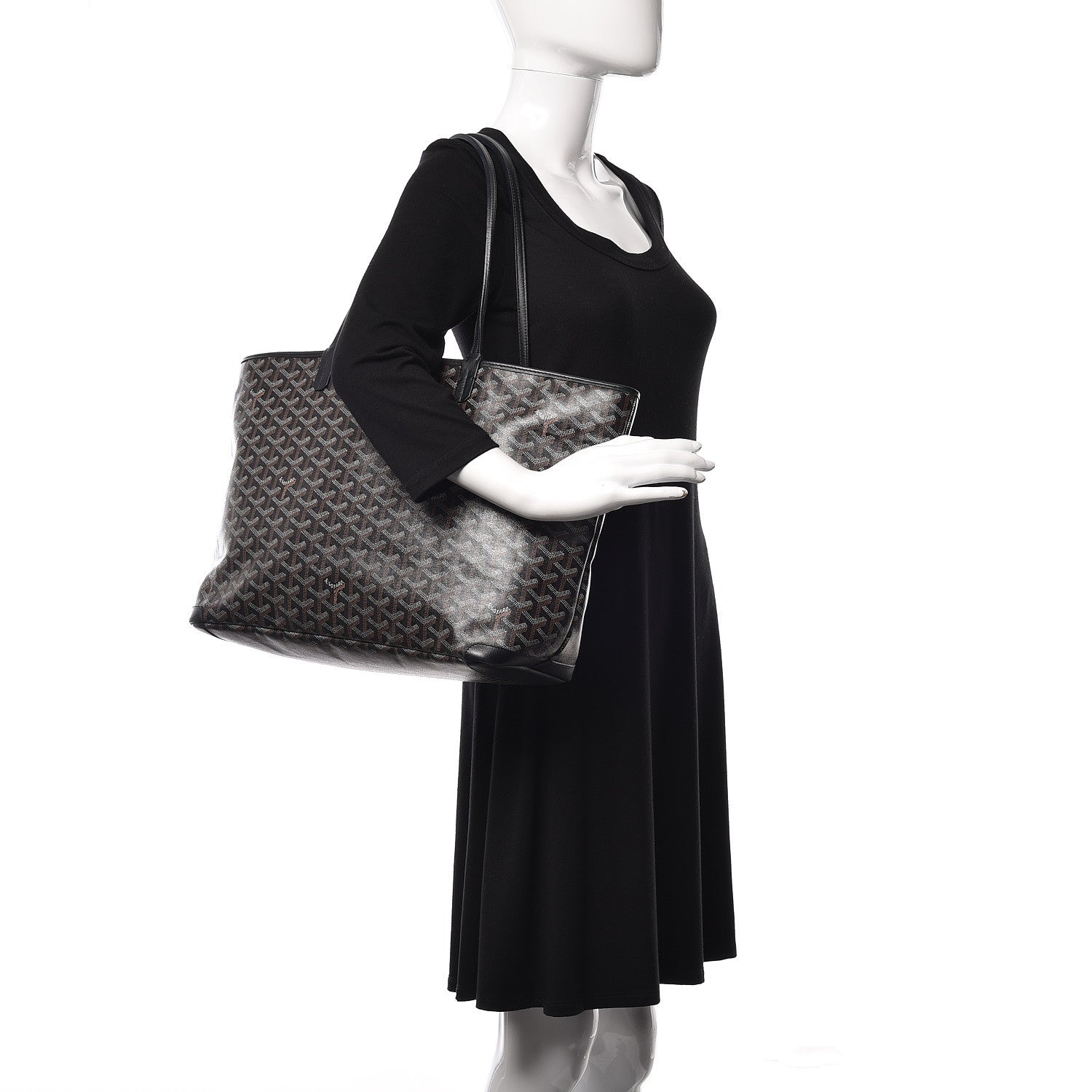 Goyard Goyardine Artois MM Black 2 of 13