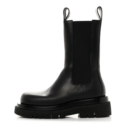 Bottega Veneta Calfskin The Lug Chelsea 55mm Boots 36 Black 1 of 9