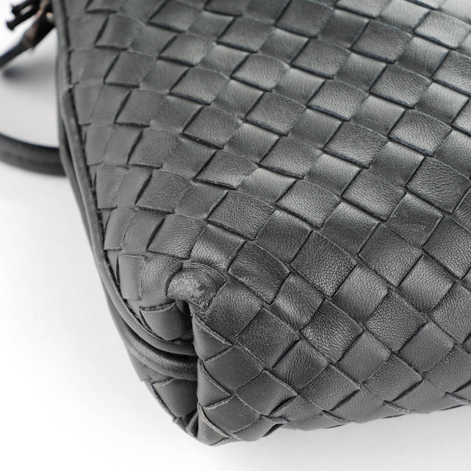 Bottega Veneta Nappa Intrecciato Pillow Crossbody Messenger Nero Black 9 of 9