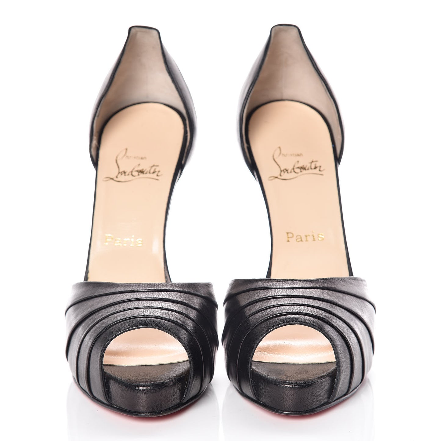 Nappa Turbella 120 Platform Sandals 40.5 Black
