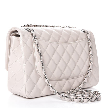 Chanel Caviar Quilted Jumbo Double Flap Ivory 4 of 9