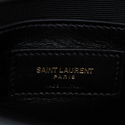 Saint Laurent Calfskin Small Monogram Kate Tassel Heart Satchel Black Rouge 6 of 6