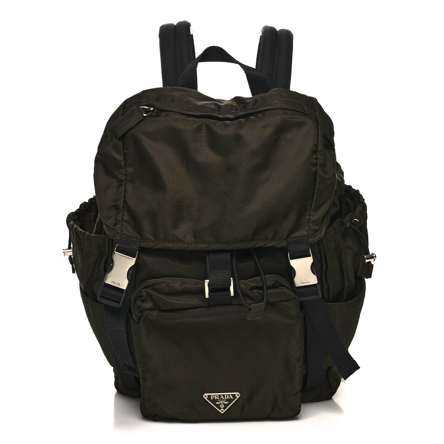 Prada Tessuto Nylon Montagna Backpack Tundra 1 of 9