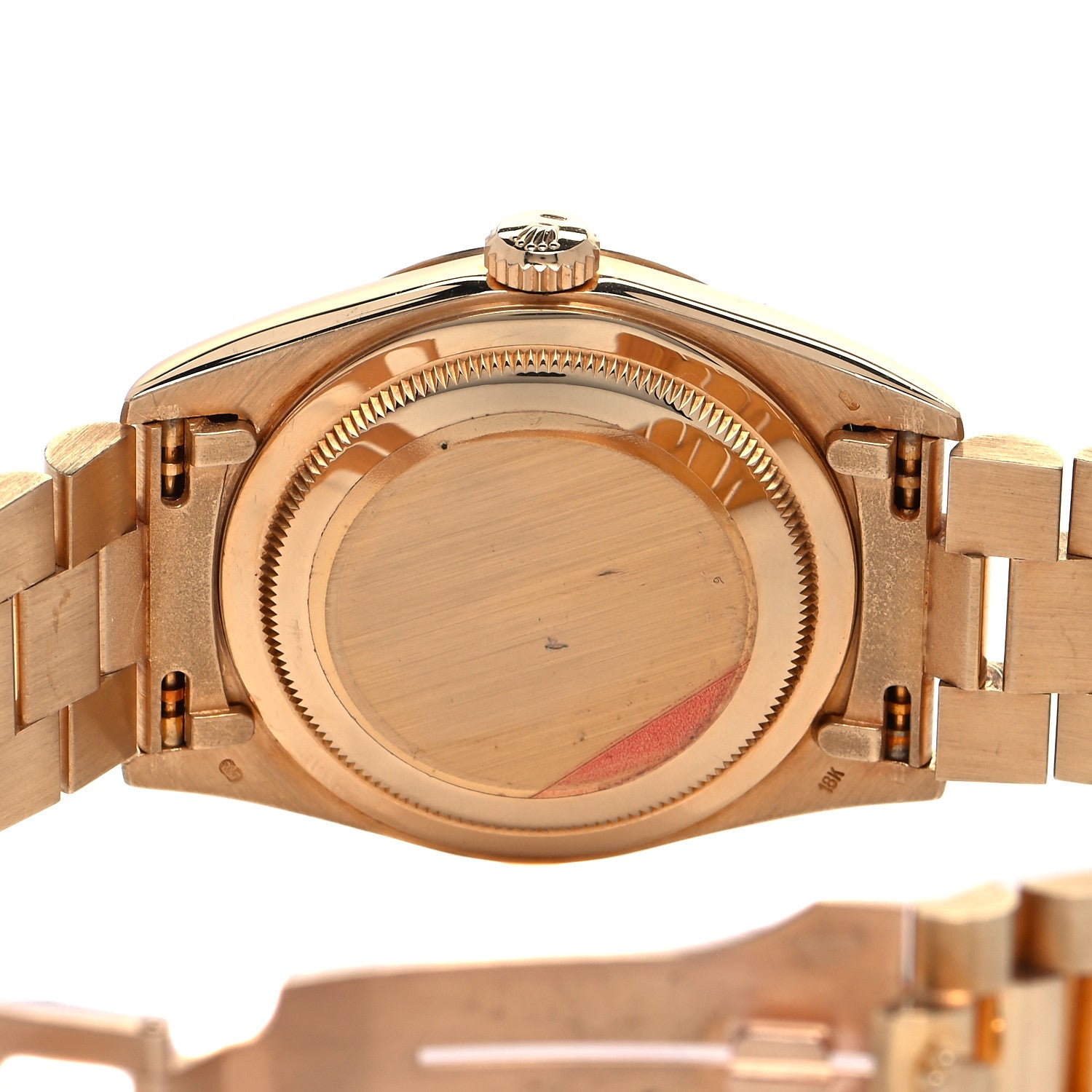Rolex 18K Yellow Gold 36mm Oyster Perpetual Day-Date President Watch Bright Black 18238 4 of 4