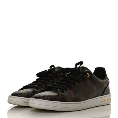 Louis Vuitton Patent Monogram Frontrow Sneakers 39 3 of 9