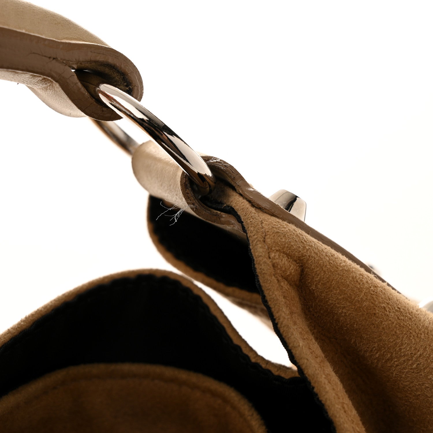 Balenciaga Suede Strike Hold Hobo Natural 13 of 15