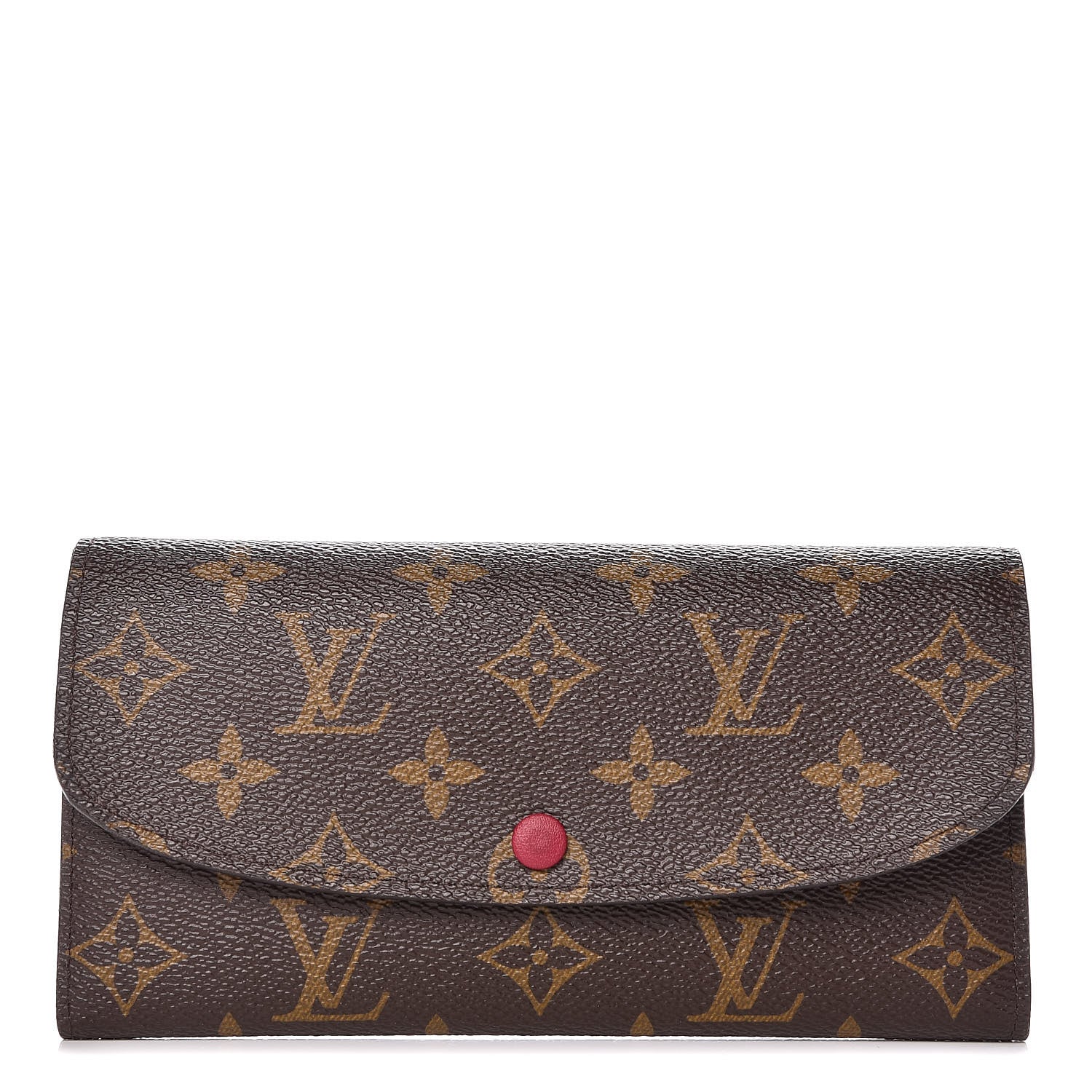 Louis Vuitton Monogram Emilie Wallet Fuchsia 1 of 8