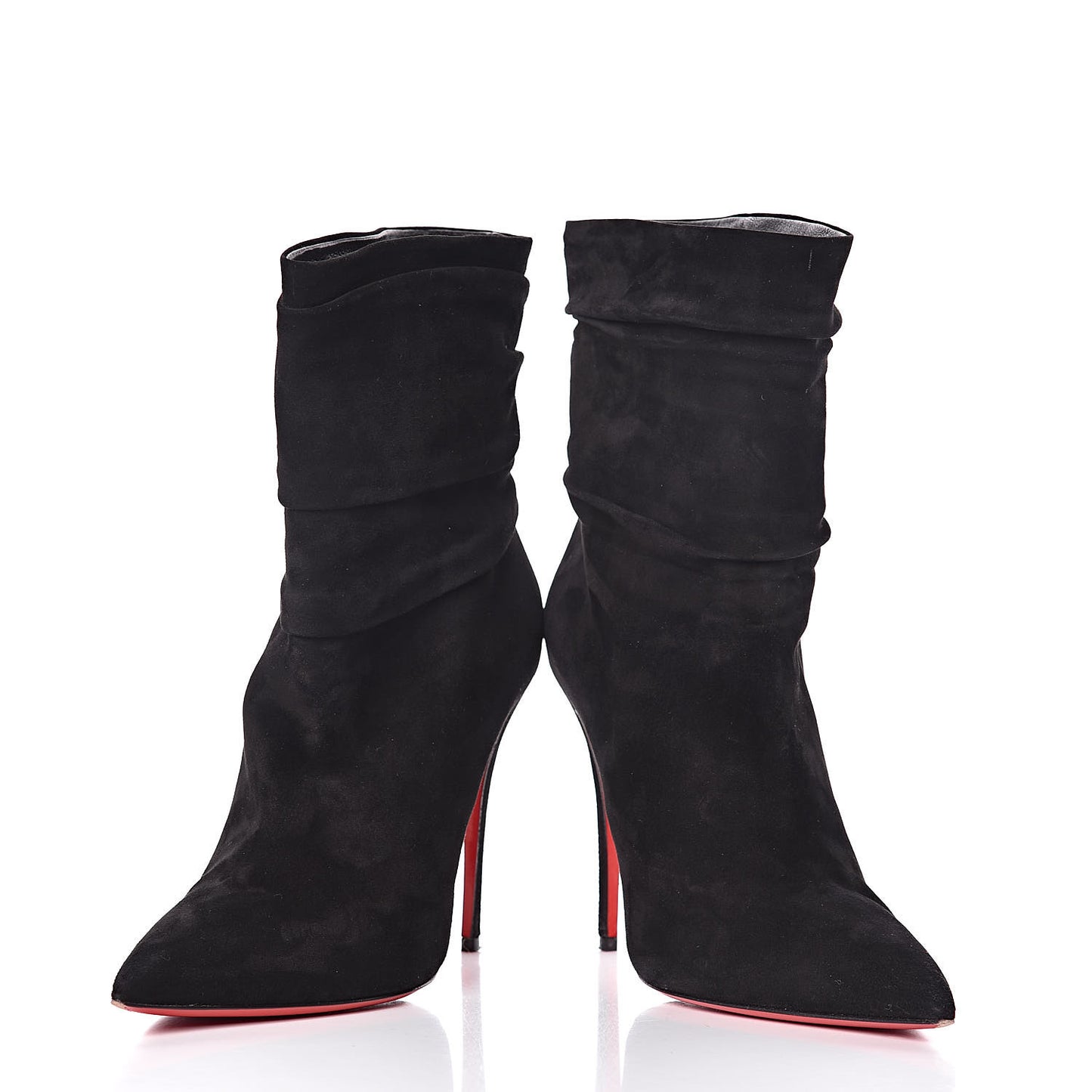 Veau Velours Ishtar 100 Booties 38.5 Black