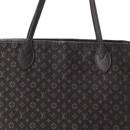 Louis Vuitton Monogram Idylle Neverfull MM Fusain 7 of 9