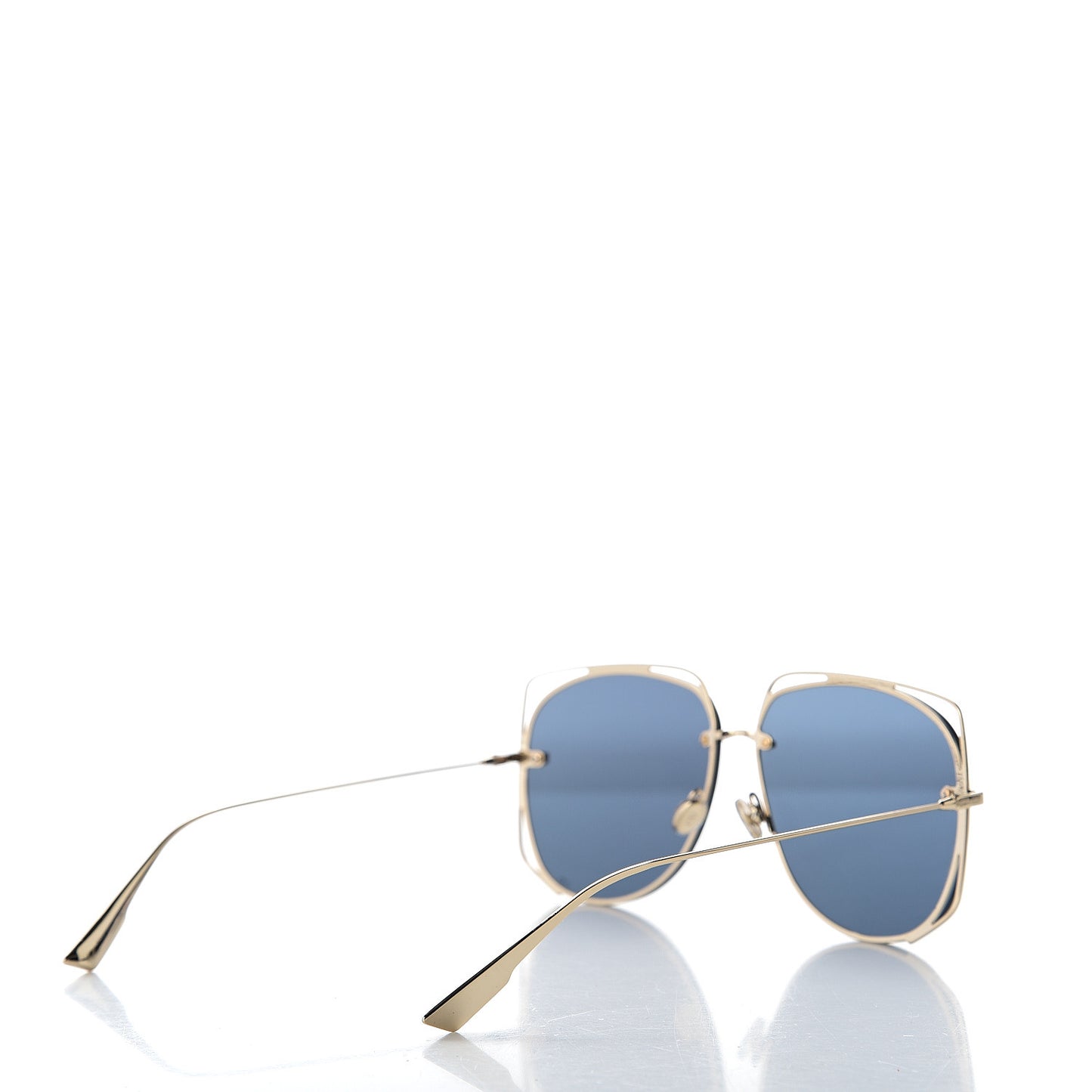 Metal Stellaire 6 Sunglasses Gold Blue